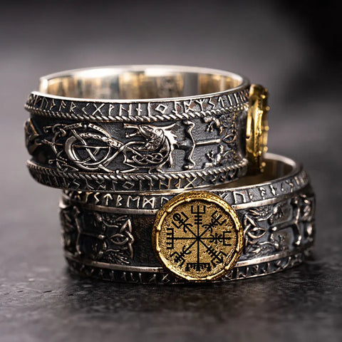 Viking Rune Protection Ring