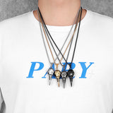 Raven Skull Gothic Necklace
