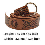 Viking Warrior Embossed Belt