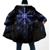 Viking Symbols Hooded Coats