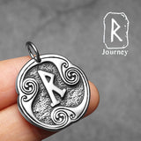 Viking Runes Amulet Pendant