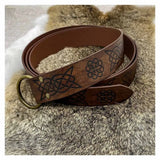 Viking Warrior Embossed Belt