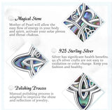 Abalone Shell Witch Knot Necklace