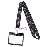 Viking Runes Keychain Lanyard Badge ID