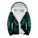 Norse God Odin Warm Jacket Fleece Zip Hoodie