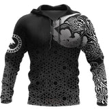 Viking Wolf Norse Hoodies