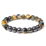 Tiger Eye Hematite Stone Bracelets