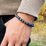 Tiger Eye Hematite Stone Bracelets
