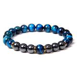 Tiger Eye Hematite Stone Bracelets