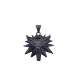 Geralt of Rivia Wolf Head Pendant Necklace