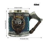 450ml Viking Axe handle Mug