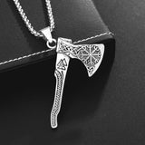 Viking Battle Axe Pendant Necklace