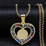 Saint Benedict Cross Necklace