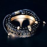 Luxury Crown Skull Bangle Bracelet