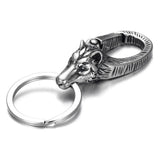Wolf Lion Skull Raven Clasps Keychains