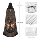 Yggdrasil Long Hooded Cloak