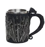 Medieval Warrior Coffee Beer Mug