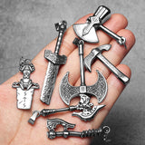 Viking Axe Pendant Necklace