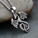 Flying Dragon Pendant Necklace