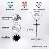 Medieval Sword Pendant Necklace
