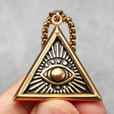 Masonic Illuminati Eye Amulet Necklaces
