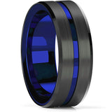 Modern Double Groove Rings