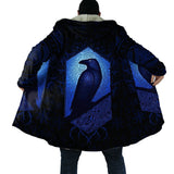 Viking Warriors Fleece Hooded Coat