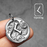Viking Runes Amulet Pendant