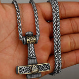 Viking Thor Hammer Necklace