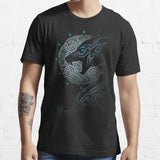 Fenrir Wolf Moon T Shirt