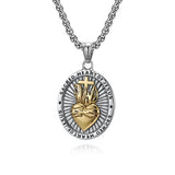 Sacred Heart of Jesus Pendant Necklace