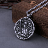 St. Michael Protection Cross Necklace