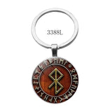 Viking Symbols Keyring