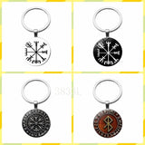 Viking Symbols Keyring