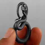 Vintage King Cobra Necklace