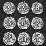 Viking Runes Amulet Pendant