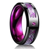 Modern Double Groove Rings