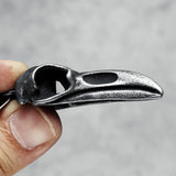 Raven Skull Gothic Necklace