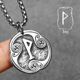Viking Runes Amulet Pendant
