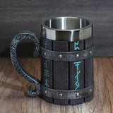 Viking Runes Beer Mug