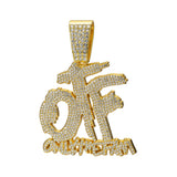 Only The Family Hip Hop OTF Pendant Cuban Chain Necklace