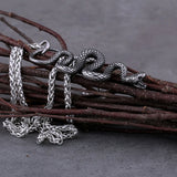 Snake King Necklace Serpent Pendant