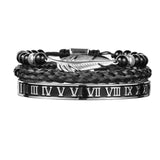 Luxury Crown Skull Bangle Bracelet