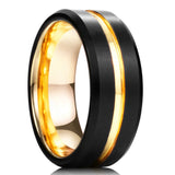 Classic 8mm Brushed Couples Ring