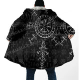 Viking Symbols Hooded Coats