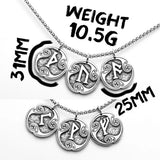 Viking Runes Amulet Pendant