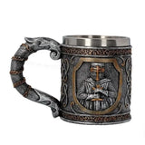 Medieval Warrior Coffee Beer Mug