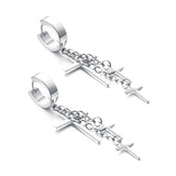 Stainless Steel Crosses Earrings