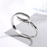 Vintage Angel Devil Wings 925 Sterling Silver Bracelet