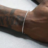 925 Sterling Thin Snake Chain Bracelet